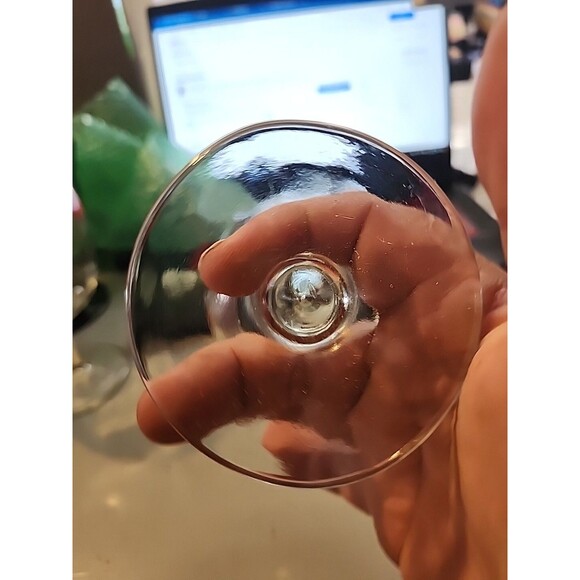 Vintage Budweiser Beer Goblet – Bowtie Logo Chalice Glass Barware - Picture 6 of 8